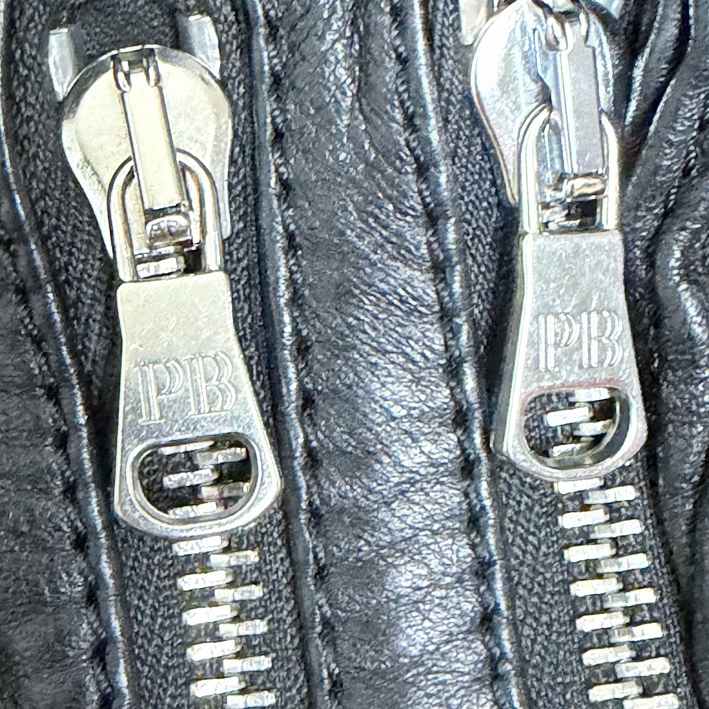 Pierre Balmain Leather Biker Jacket - Picture 10 of 15